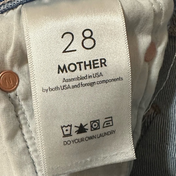 MOTHER The Rambler Zip Flood - Size 28 - Read Between the Lines - Picture 9 of 10